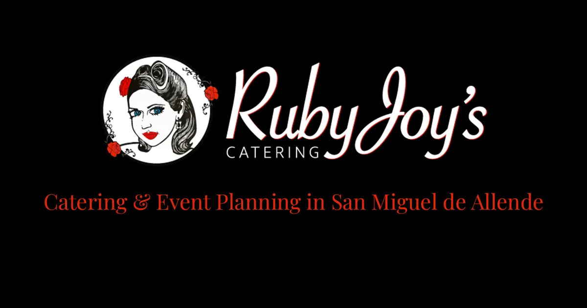 RubyJoy's Catering and Event Planning identity