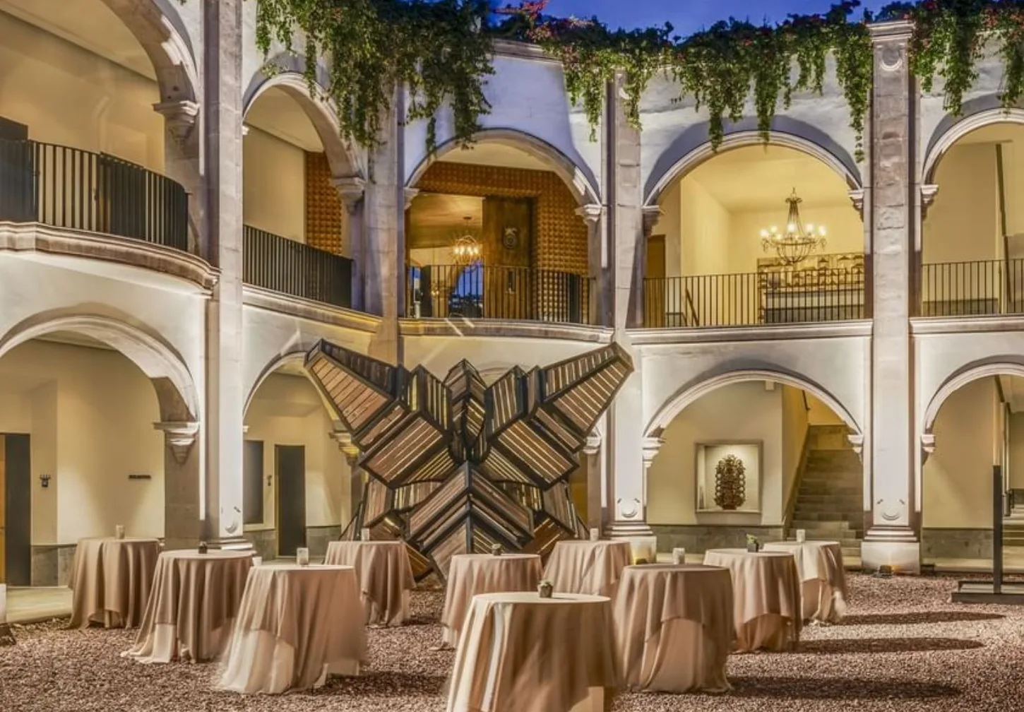 Courtyard at Live Aqua San Miguel de Allende