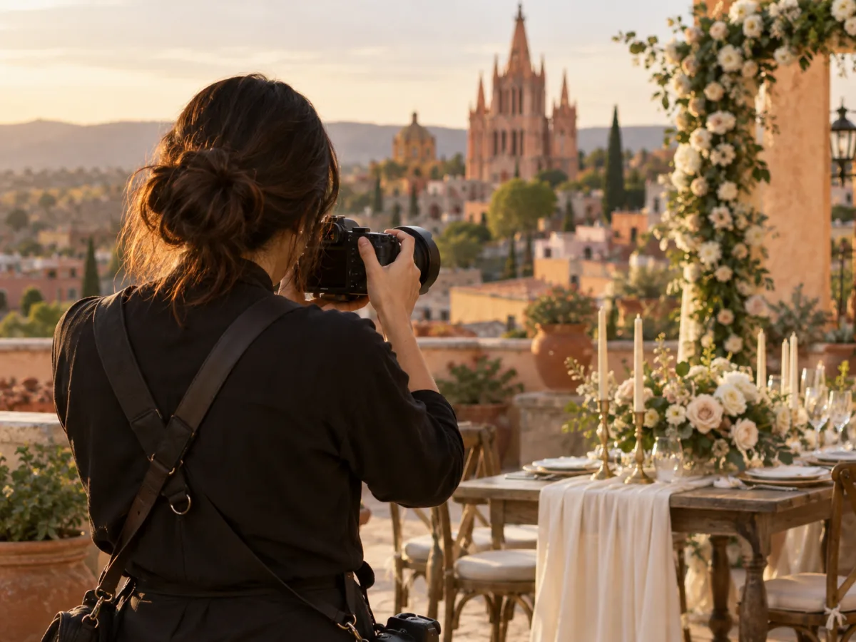 Generic stock image of wedding photography